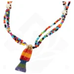 collar santa muerte 7 potencias rosario ritualizado multicolor protección espiritual completa