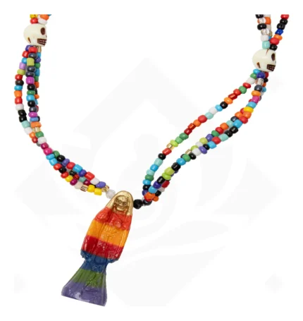 Collar Rosario Santa Muerte 7 Potencias Ritualizado