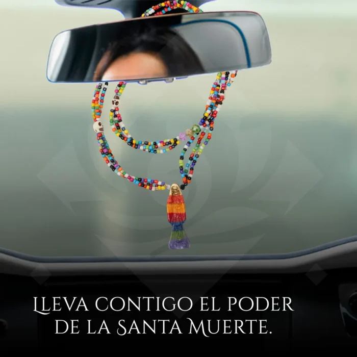 Collar Rosario Santa Muerte 7 Potencias Ritualizado 7