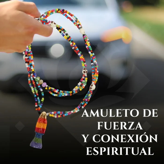 Collar Rosario Santa Muerte 7 Potencias Ritualizado 8