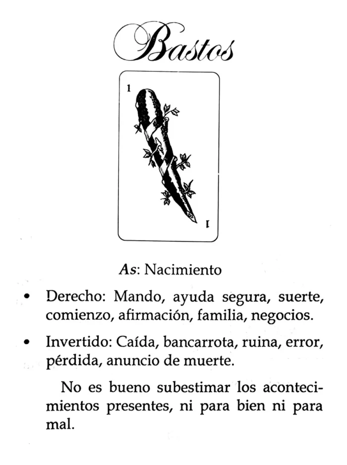 Como Echar La Baraja Espanola Aprender Lectura De Cartas 4