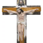 Crucifijo Santísima Trinidad 45 cm – protección espiritual para el hogar