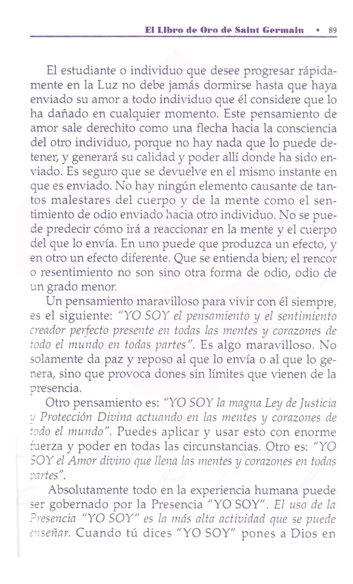 El Libro De Oro Ensenanzas Espirituales Y Metafisicas 6