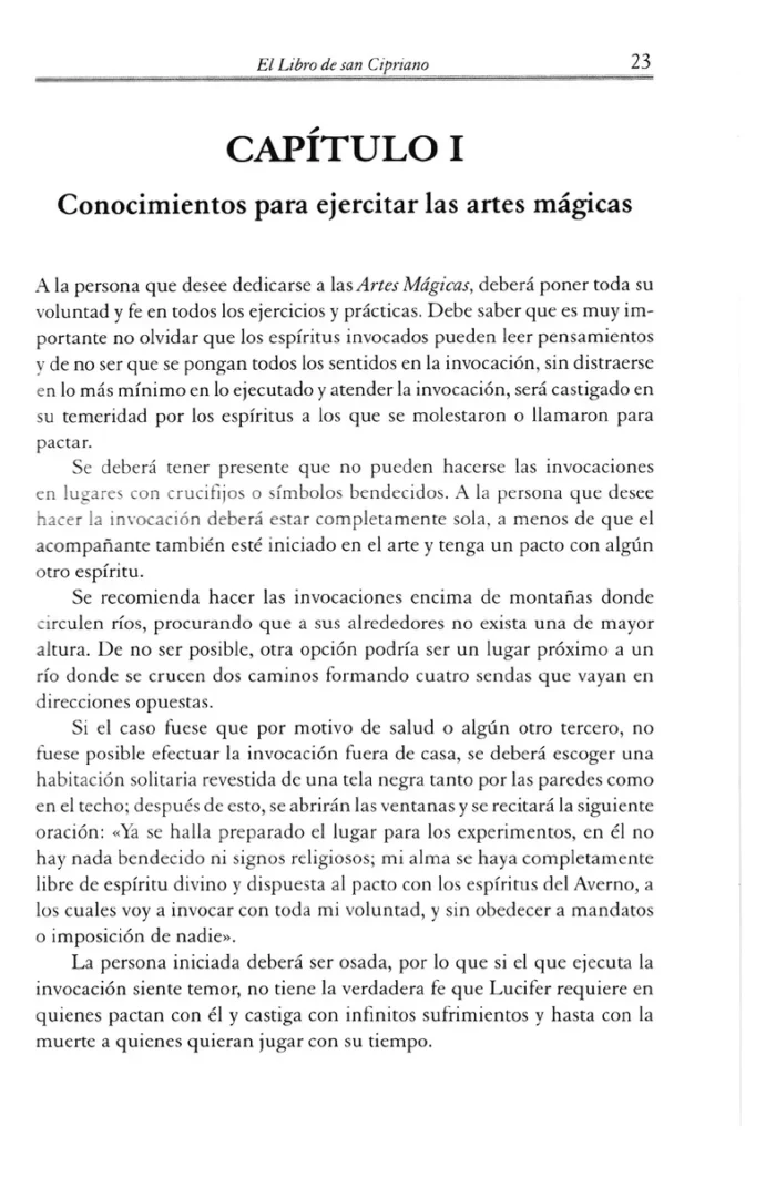El Libro Del San Cipriano Magia Y Ocultismo 5
