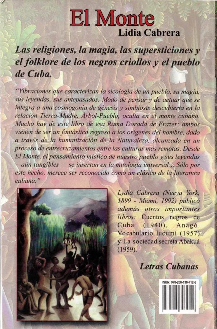 El Monte Lidia Cabrera Esoterismo Letras Cubanas 2