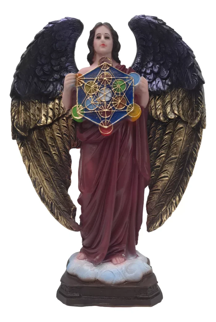 Escultura Original Arcangel Metatron 35 Cm Energia 4