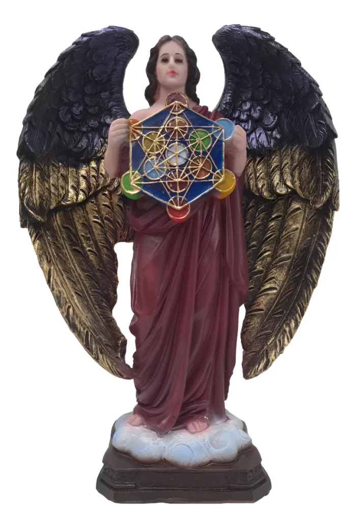 Escultura Original Arcangel Metatron 35 Cm Energia