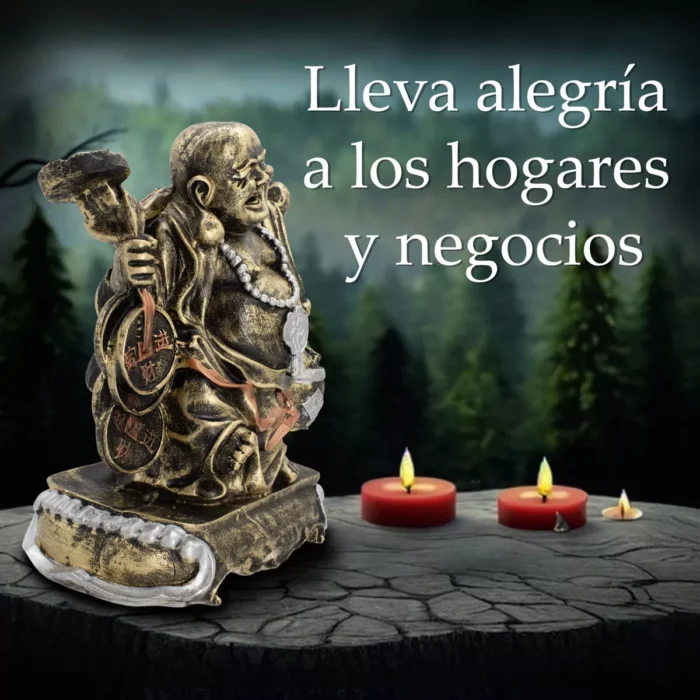 Figura Buda Sabiduria Paz Interior Y Abundancia 3