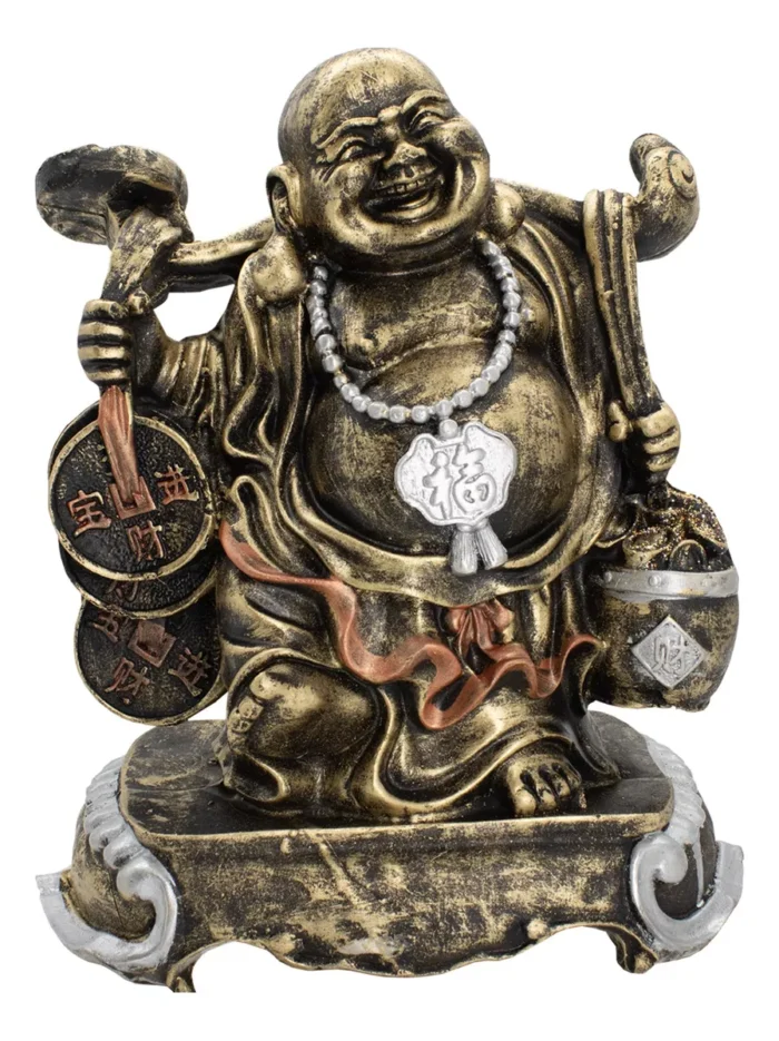 Figura Buda Sabiduria Paz Interior Y Abundancia