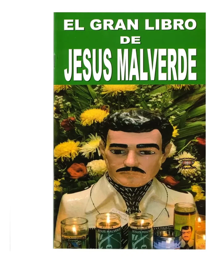 Figura Jesus Malverde 30 Cm Curada Libro Esoterico 7