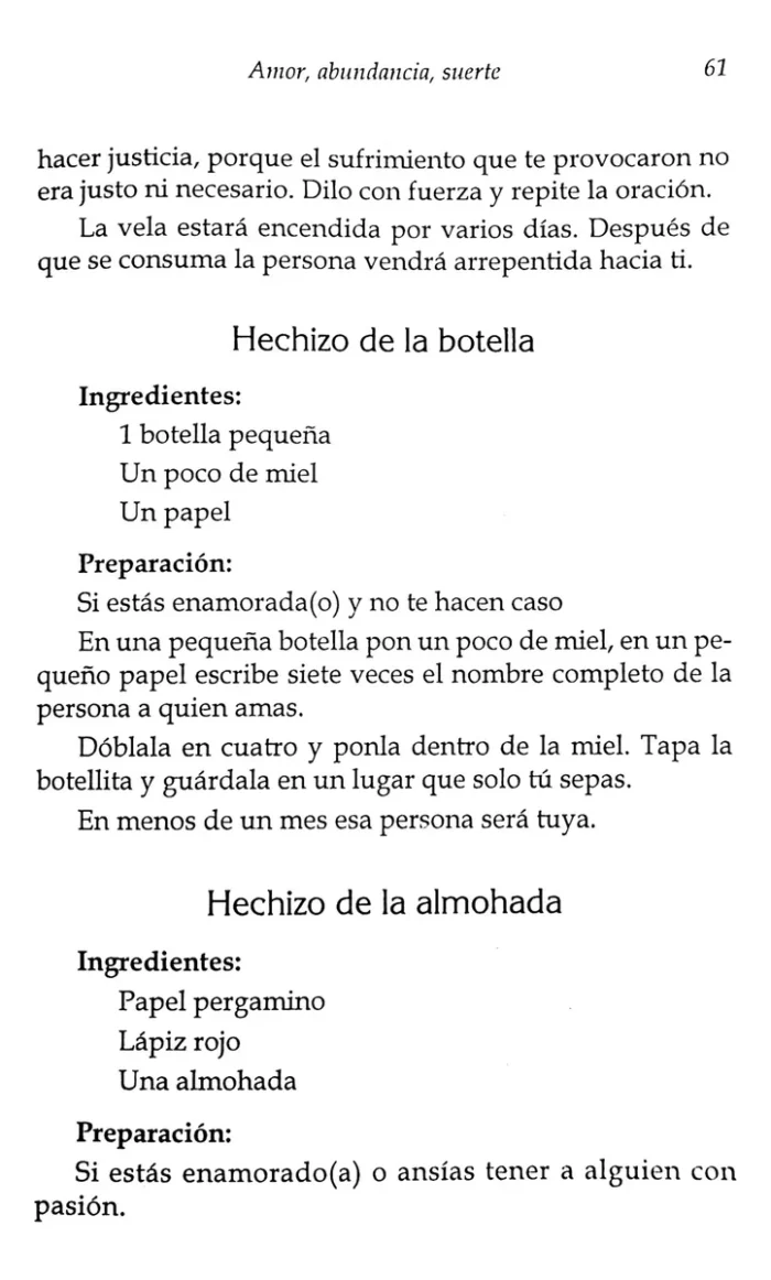 Gran Recetario De Magia Blanca Amor Abundancia Y Suerte 4