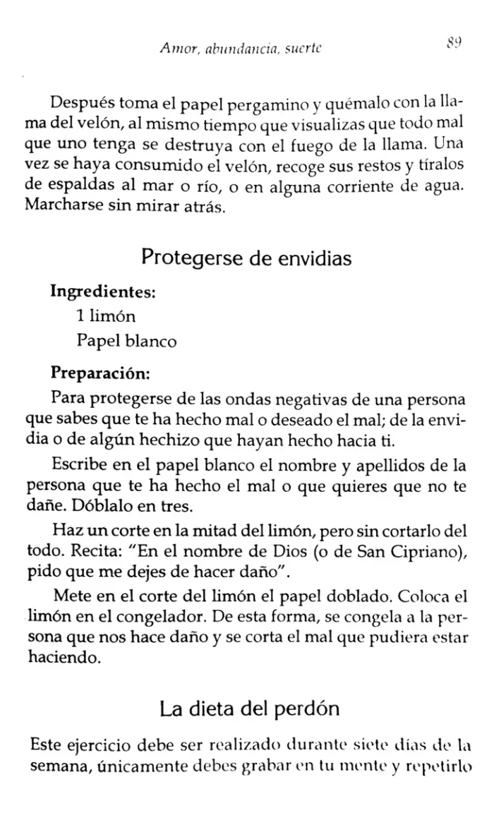 Gran Recetario De Magia Blanca Amor Abundancia Y Suerte 5