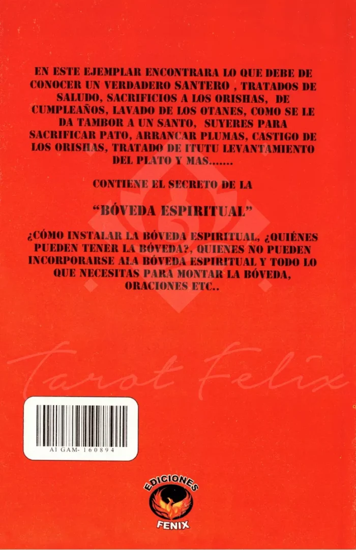 Iworos Tratados De Santeria Ed. Fenix 1a Ed. 3