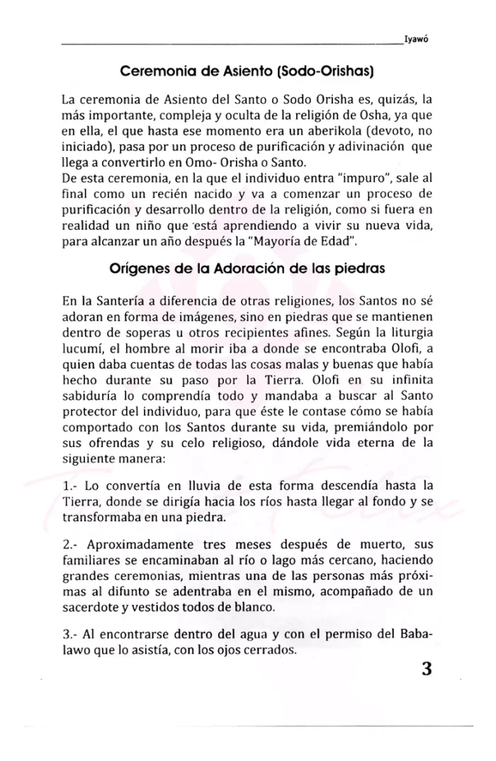 Iyawos Iniciacion A La Santeria Ed. Fenix 1a Ed. 2