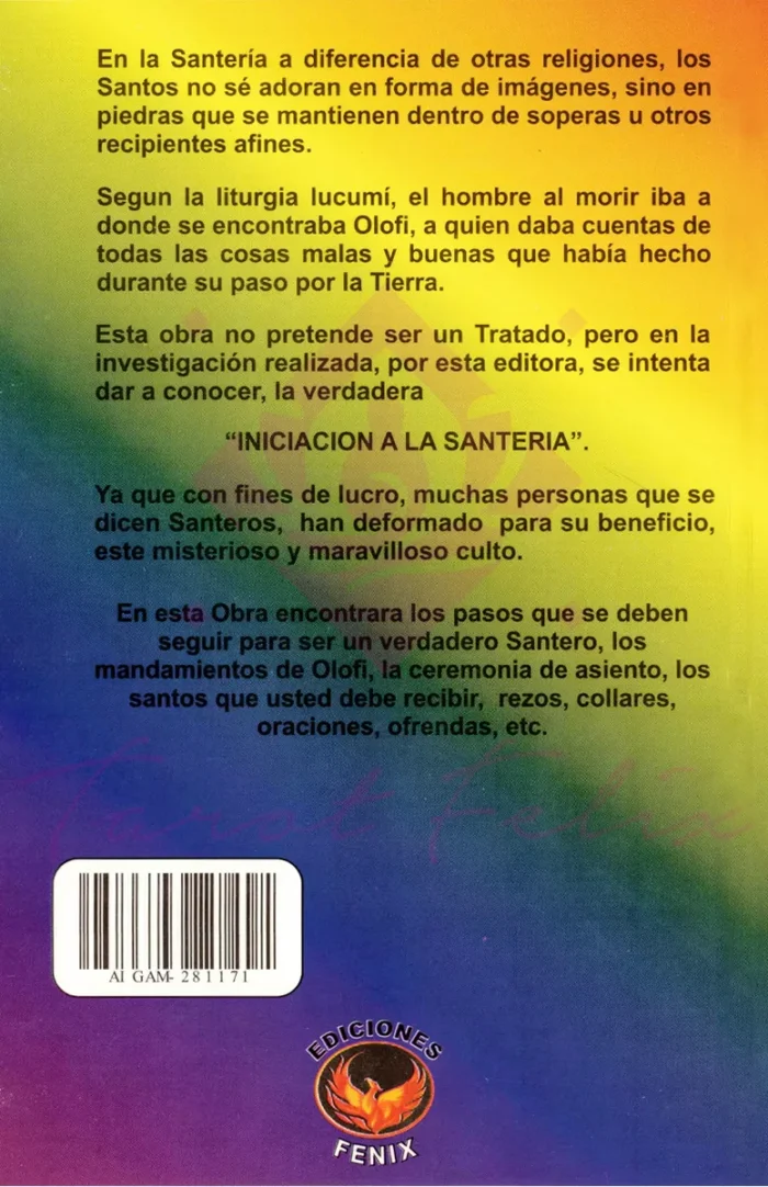 Iyawos Iniciacion A La Santeria Ed. Fenix 1a Ed. 3