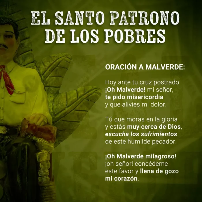 Jesus Malverde Santo Patrono Amarillo 30 Cm Curada Libro 6
