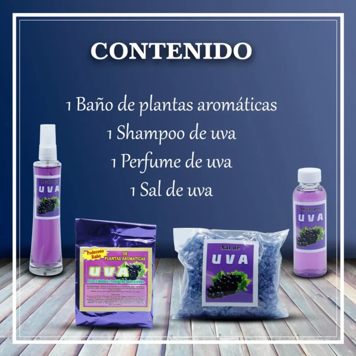 Kit Poderoso Ritual Consagrado Uva Cosecha Frutos Del Exito 5