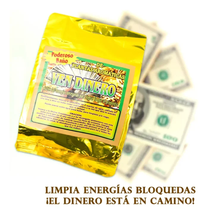 Kit Ven Dinero Abundancia Limpieza Energetica Y Prosperidad 4