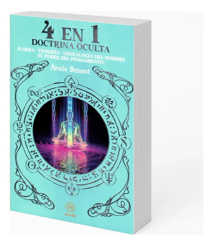 Libro 4 En 1 Doctrina Oculta Teosofia Karma Y Energia