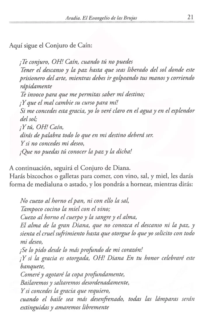 Libro Aradia Evangelio De Las Brujas Magia Feminina Antigua 5
