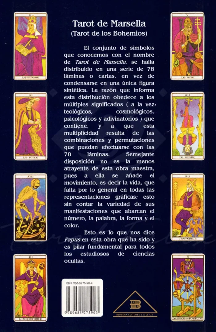 Libro El Tarot De Marsella Tarot De Los Bohemios 4