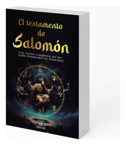 Libro El Testamento De Salomón Magia Y Demonología Antigua