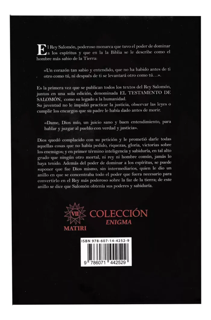 Libro El Testamento De Salomon Magia Y Demonologia Antigua 9