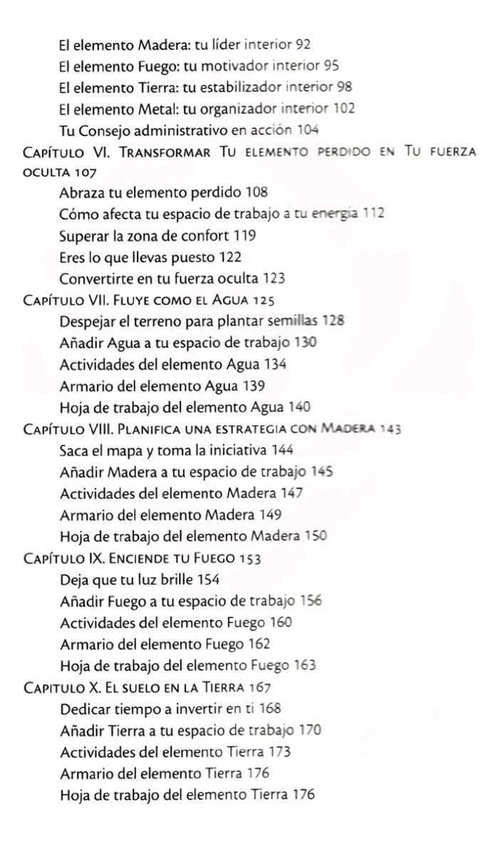 Libro Elemento Perdido Fuerza Oculta Y 5 Elementos 3