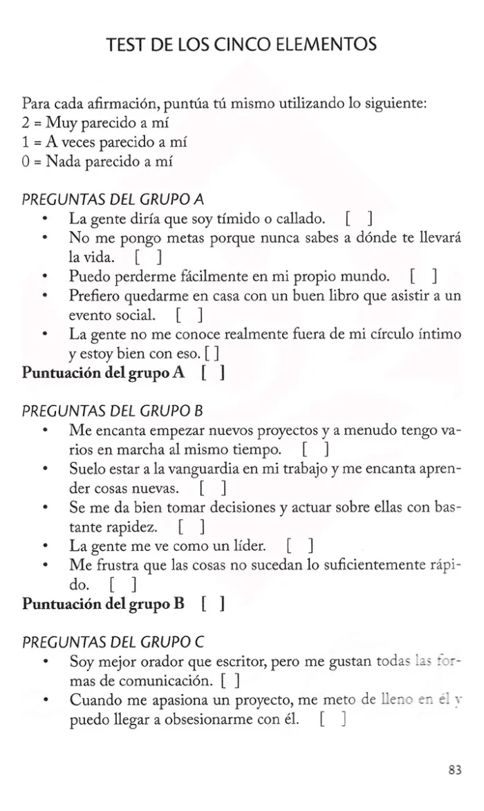 Libro Elemento Perdido Fuerza Oculta Y 5 Elementos 8