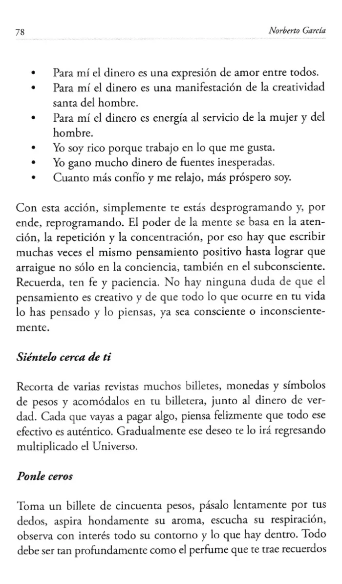Libro La Ley De La Atraccion Poder Mental Y Abundancia 6