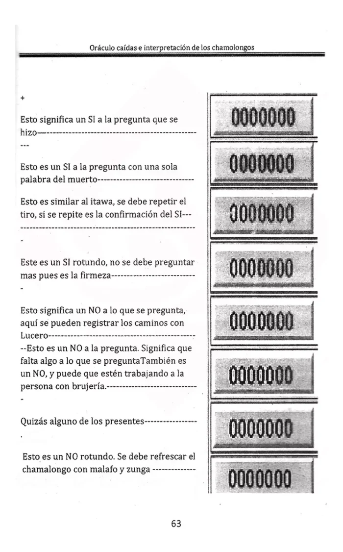 Libro Oraculo De Chamalongos Rituales De Nganga Mayombe 6