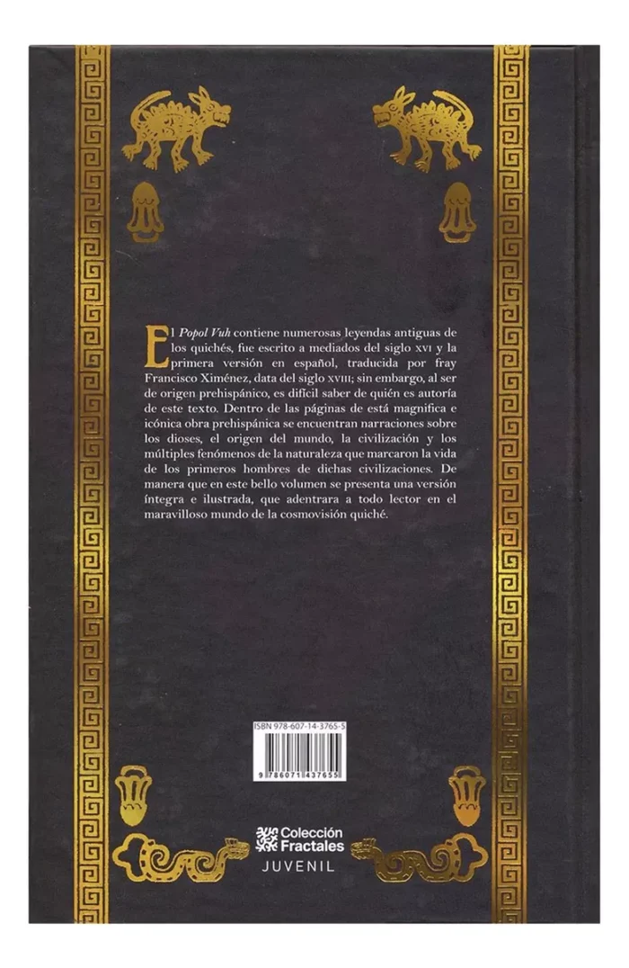 Libro Popol Vuh Sabiduria Ancestral Y Mito Maya Sagrado 8