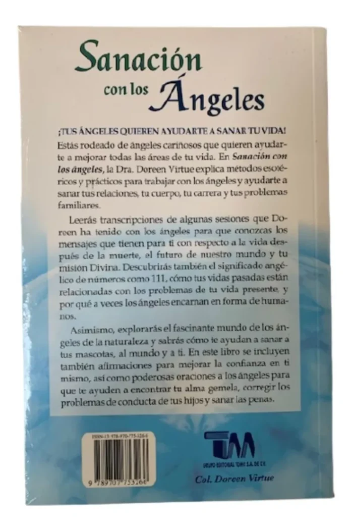 Libro Sanacion Con Los Angeles de Doreen Virtue Editorial Grupo Tomo Tapa Blanda 1