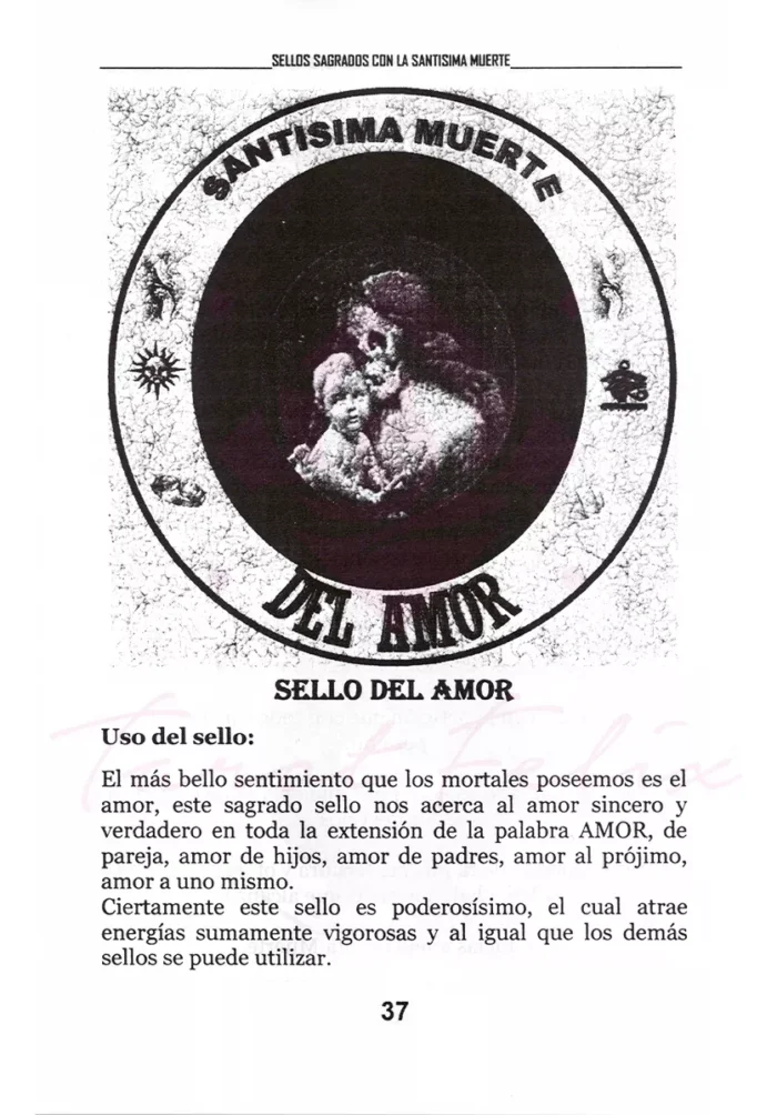 Libro Siete Sellos Sagrados De La Santa Muerte 5
