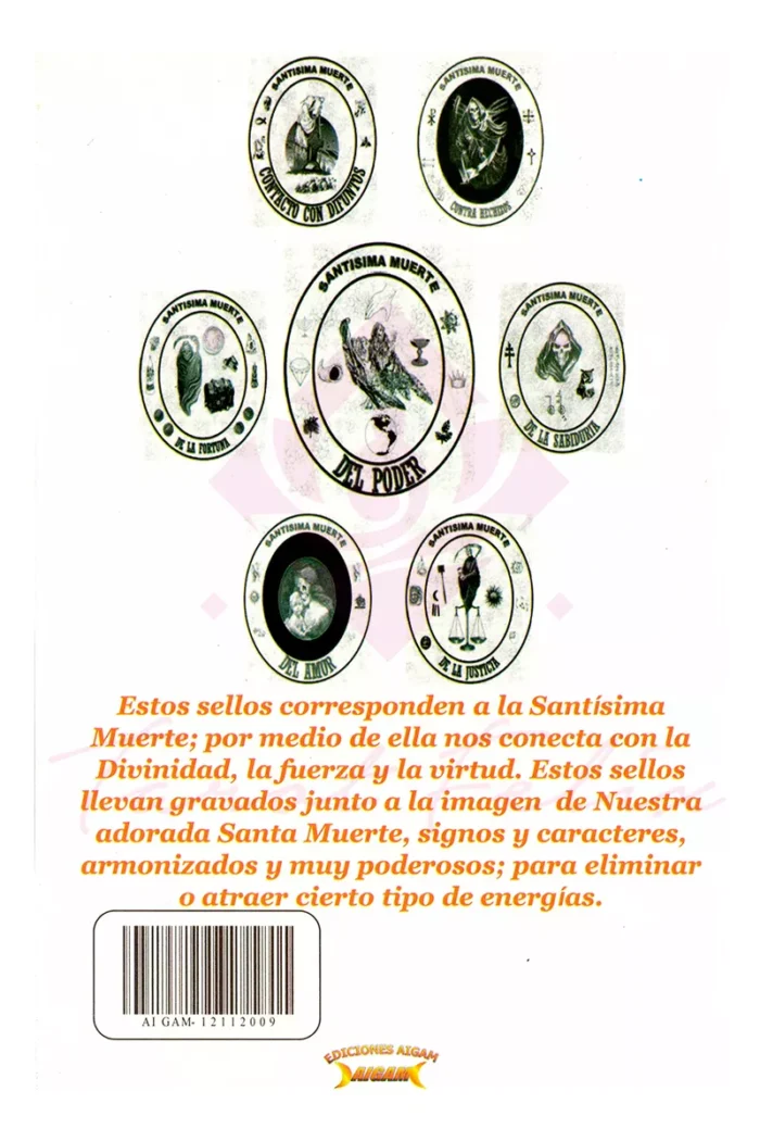 Libro Siete Sellos Sagrados De La Santa Muerte 6
