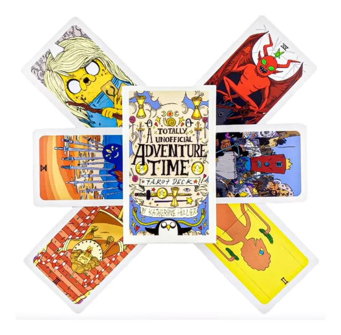 Libro Tarot Hora De Aventura Adventure Time Finn Jakeebook 2