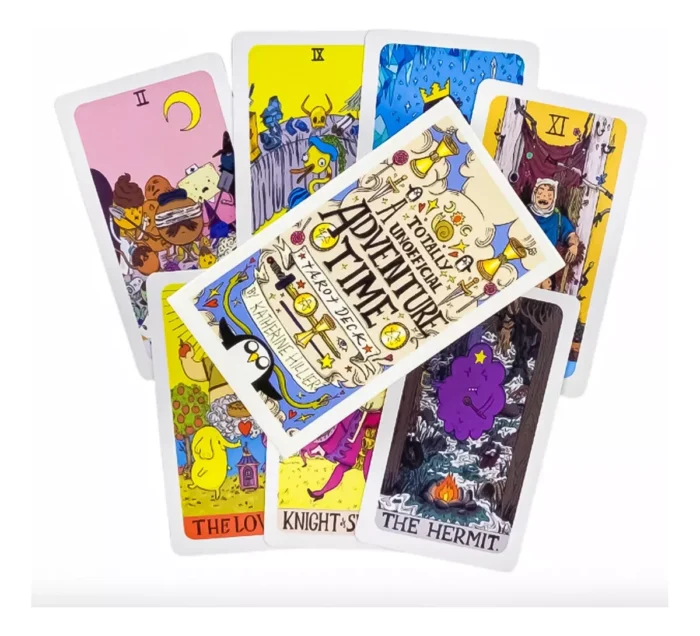 Libro Tarot Hora De Aventura Adventure Time Finn Jakeebook 3
