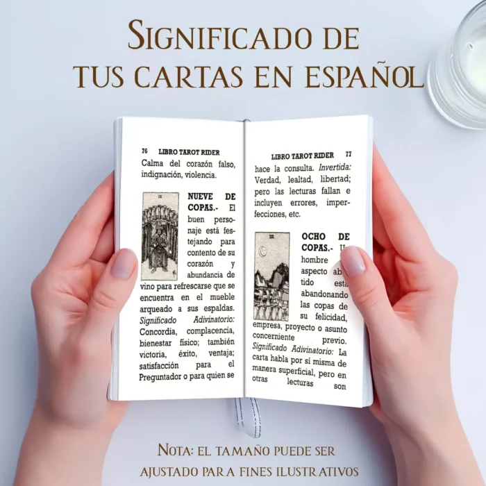 Libro Tarot Rider Waite Mini 78 Cartas Bolsilloebook 4