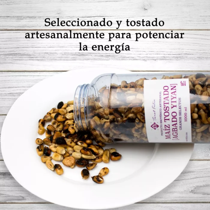 Maiz Tostado Santeria 1l Ofrendas Rituales Y Abundancia 5