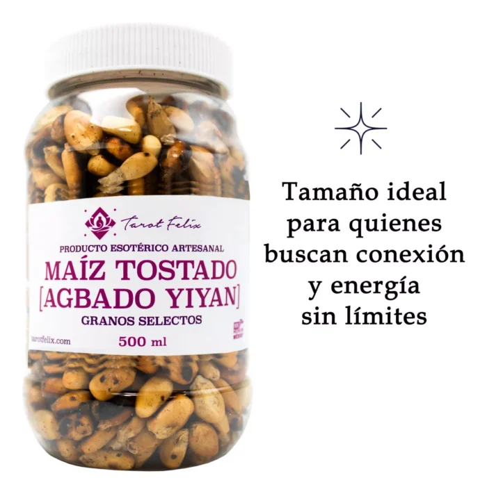 Maiz Tostado Santeria 500 Ml Ofrendas Rituales Y Abundancia 3