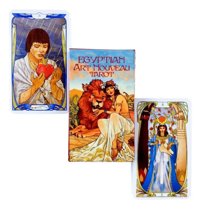 Mazo Cartas Tarot Art Nouveau Dioses Egipcios Pdf Espanol 4