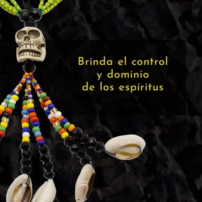 Mazo Collar De Orula Con Muerto Proteccion Espiritual 6