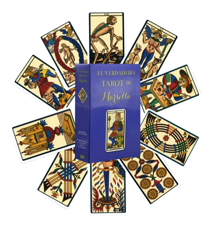 Mazo El Verdadero Tarot De Marsella 78 Cartas Original Tomo 4
