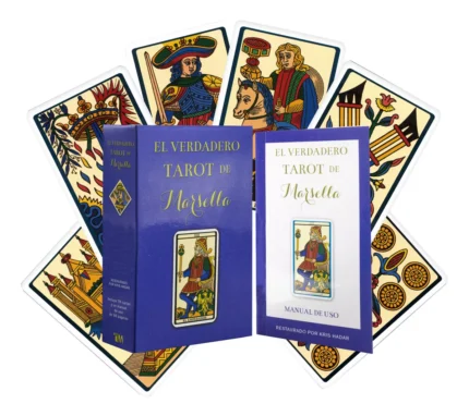 Mazo El Verdadero Tarot De Marsella 78 Cartas Original Tomo