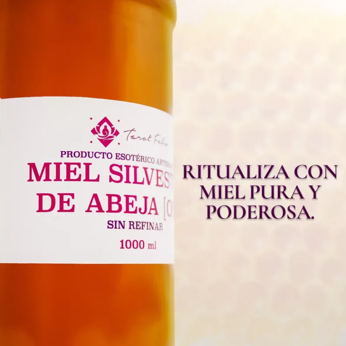 Miel Silvestre De Abeja Pura 1 L Para Rituales Y Ofrendas 1