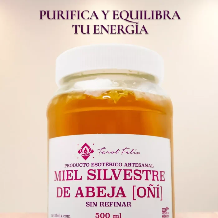 Miel Silvestre De Abeja Pura 500 Ml Para Rituales Y Ofrendas 2