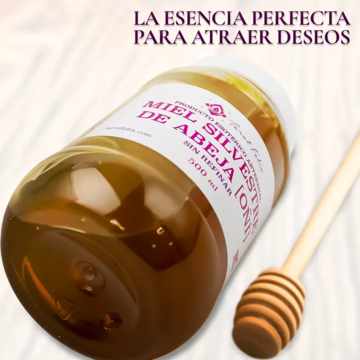 Miel Silvestre De Abeja Pura 500 Ml Para Rituales Y Ofrendas 4
