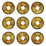 monedas i ching chinas de bronce suerte y fortuna