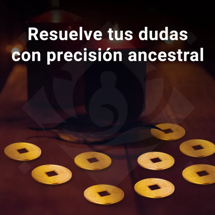Monedas I Ching Descubre Tu Suerte Y Fortuna 9 Piezas 2