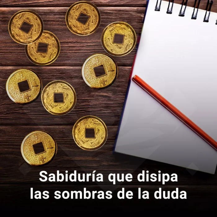 Monedas I Ching Descubre Tu Suerte Y Fortuna 9 Piezas 4